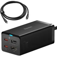 Baseus GaN5 Pro Wall Charger (67 W), schwarz