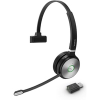 Yealink Headset WH62 Mono Portable Teams (Kabellos, USB-A), Office