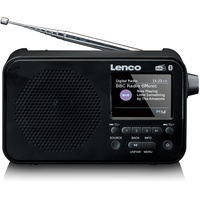 Lenco Radio DAB+ FM Bluetooth Radio schwarz