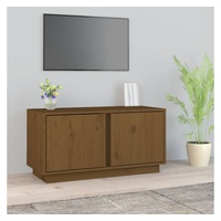 VidaXL TV-Schrank Honigbraun 80x35x40,5 cm Massivholz Kiefer