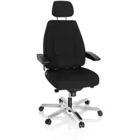 HJH Office 24 HOURS I Stoff Schwarz