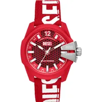Diesel Baby Chief Solar, Rot, (Analoguhr, 43 mm)