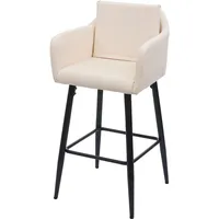 MCW Barhocker H93 Kunstleder Creme-Beige