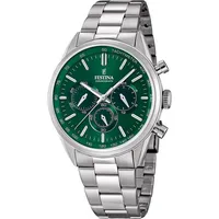 Festina F16820/R grün Silberfarben