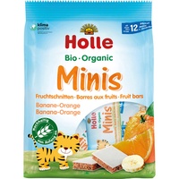 Holle Minis Fruchtschnitte Banane-Orange bio