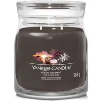 Yankee Candle Black Coconut mittelgroße Kerze 368g