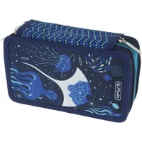 Herlitz Schüleretui TriCase Deep Ocean