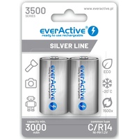 Everactive Silver Line Baby C NI-MH, 3500mAh, 2er-Pack EVHRL14-3500,