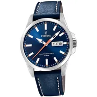 Festina Herren Uhr F20358/3 Armbanduhr blau D2UF20358/3 - Blau