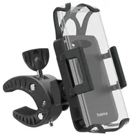 Hama Fahrrad-Handyhalterung Strong 360 Grad drehbar Schwarz/Blau