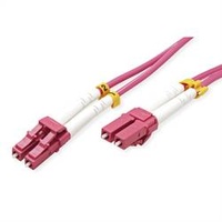 Value LWL-Kabel 50/125μm OM4, LC/LC, violett, 2 m