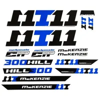 Non-branded Fahrrad DEKOR Satz Aufkleber Rahmen frame Decal Sticker