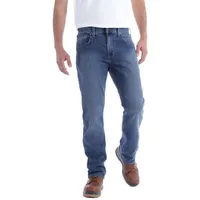 CARHARTT Rugged Flex Relaxed Straight, Jeans - Hellblau -
