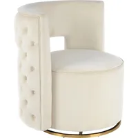 Kayoom Sessel Drehsessel Sophistic Polyester (Samt) 74 x 77,5