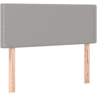 VidaXL Kopfteil Hellgrau 80x5x78/88 cm Stoff