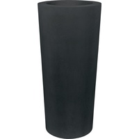 Fleur ami Polystone Conical Pflanzgefäß, Ø43x80cm anthrazit