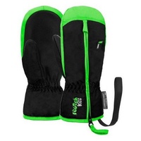 Reusch Ben Mitten black / neon green, (7716) II