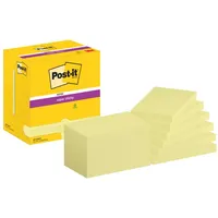 Post-it Post-it® Super Sticky Haftnotizen extrastark 65512SY gelb, 12