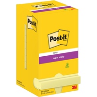 Post-it Post-it® Super Sticky Notes Haftnotizen extrastark 65412SY gelb,