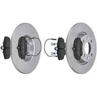 F.Becker_Line BREMSSCHEIBEN Ø259MM + BREMSBELÄGE VORNE FÜR DACIA LOGAN