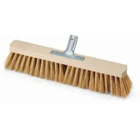 Nölle Profi Brush Saalbesen, Poly-Kokos mit aufgeschraubtem Metallstielhalter 00231406