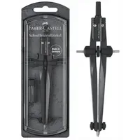 Faber-Castell Zirkel Stream Schwarz