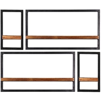 SIT Möbel PANAMA Wandregal-Set 4-teilig 09200-10