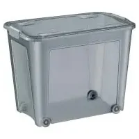CEP Aufbewahrungsbox Shadow mit Rollen, 67 Liter