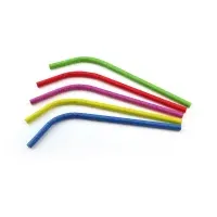 Mank Trinkhalm aus Papier FSC®, farbig sortiert, flexibel, Ø
