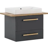 Schildmeyer Duo 701518 anthrazit, eiche landhaus 82,2 x 50,0