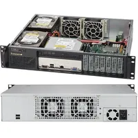 Supermicro SuperChassis 523L-505B 2U Schwarz 500W