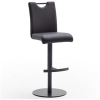 MCA Furniture MCA Barhocker Alesi Lederoptik Schwarz