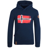 TROLLKIDS Trondheim Kapuzenpullover - Navy - 104 cm
