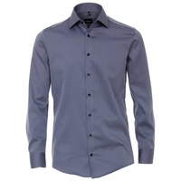 Venti Businesshemd VENTI Businesshemd uni blau 42