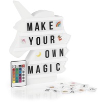 EasyMaxx LED-Leuchtkasten Light Box - Für individuelle Textbotschaften |