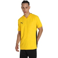 Puma Herren teamCUP Trikot T-Shirt, Gelb-Cyber Yellow, M