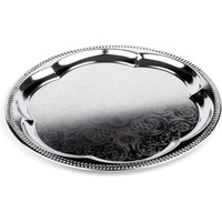 APS Servierplatte silber 35,0 x 35,0 cm