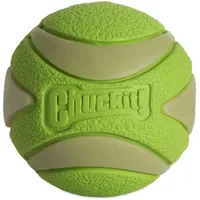 Chuckit! Max Glow Ultra Squeaker Ball Medium Grün