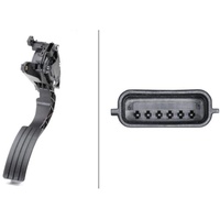 Hella 6PV 009 978-731 Sensor, Fahrpedalstellung - für Linkslenker