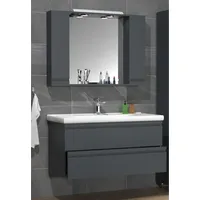 VCM Silora XL schwarz 3-tlg.