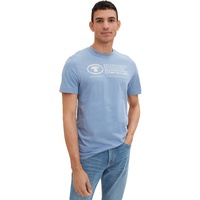Tom Tailor T-Shirt - Weiß,Hellblau - S