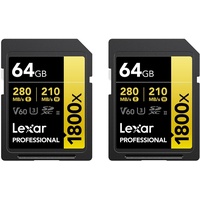 Lexar 2er Pack SDXC Professional Type Gold - 1800x