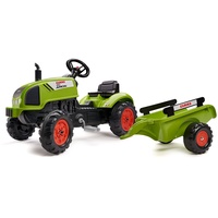 Falk Tret-Traktor Claas mit Hänger