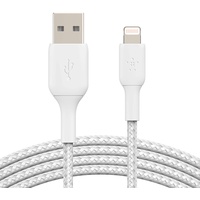 Belkin Lightning/USB-C Kabel ummantelt mfi zertifiziert 1m Weiß