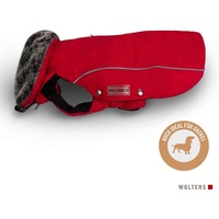 Wolters Winterjacke Amundsen für Dackel Rot 48cm