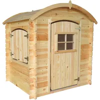 TIMBELA Kinderspielhaus aus Holz M505-1 1,1 m2 ohne Boden
