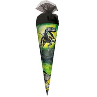 ROTH Schultüte 22 cm - rund Tüllverschluss - Zuckertüte