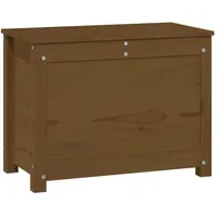 VidaXL Truhe Honigbraun 60x32x45,5 cm Massivholz Kiefer