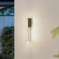 LUCANDE LED-Wandleuchte Lisana, vertikal,