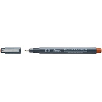 Pentel Pointliner Fineliner orange 0,5 mm, 1 St.